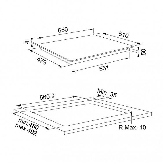 Варочная поверхность FRANKE FSM 653 I D BK купить с доставкой по Москве и Московской области в интернет-магазине АваТехно