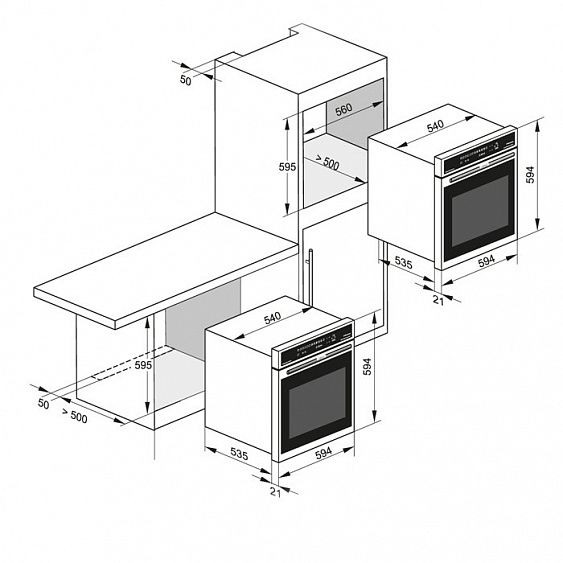 Духовой шкаф KAISER eh 6967 elfbe купить с доставкой по Москве и Московской области в интернет-магазине АваТехно
