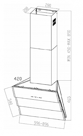 Вытяжка ZIGMUND & SHTAIN k 219.91 x купить с доставкой по Москве и Московской области в интернет-магазине АваТехно