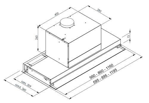 Вытяжка Faber Ilma X A120 нержавеющая сталь купить с доставкой по Москве и Московской области в интернет-магазине АваТехно