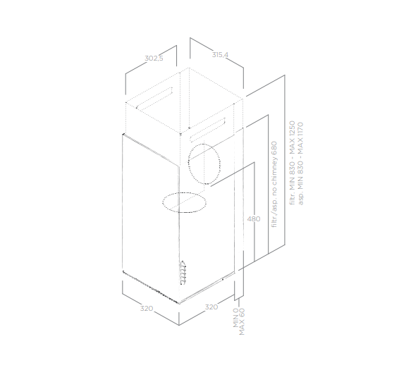 Вытяжка ELICA HAIKU CONCRETE/A/32 купить с доставкой по Москве и Московской области в интернет-магазине АваТехно