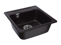 Кухонная мойка GRANFEST QUARZ GF-Z 48 черный