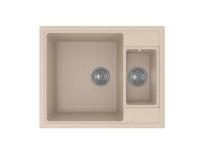 Кухонная мойка FLORENTINA Липси 620К песочный (20.465.D0620.107)