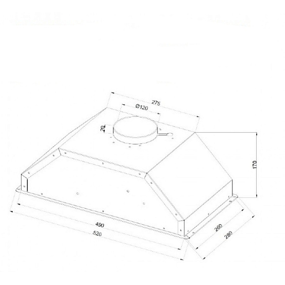 ВЫТЯЖКА SCHAUB LORENZ SLD EE5210 купить с доставкой по Москве и Московской области в интернет-магазине АваТехно