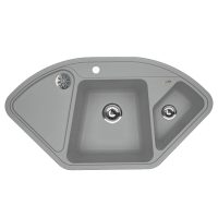 Кухонная мойка FLORENTINA капри грей