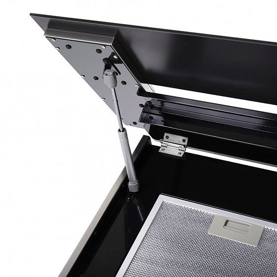 Каминная вытяжка MAUNFELD Bridge 60 нержавейка/черное стекло купить с доставкой по Москве и Московской области в интернет-магазине АваТехно