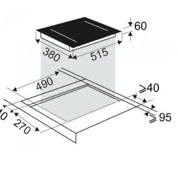 Варочная поверхность DE DIETRICH DPI4230HT купить с доставкой по Москве и Московской области в интернет-магазине АваТехно