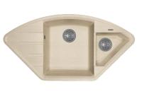 Кухонная мойка FLORTEK Крокус 980 песочный (23.040.E0980.107)