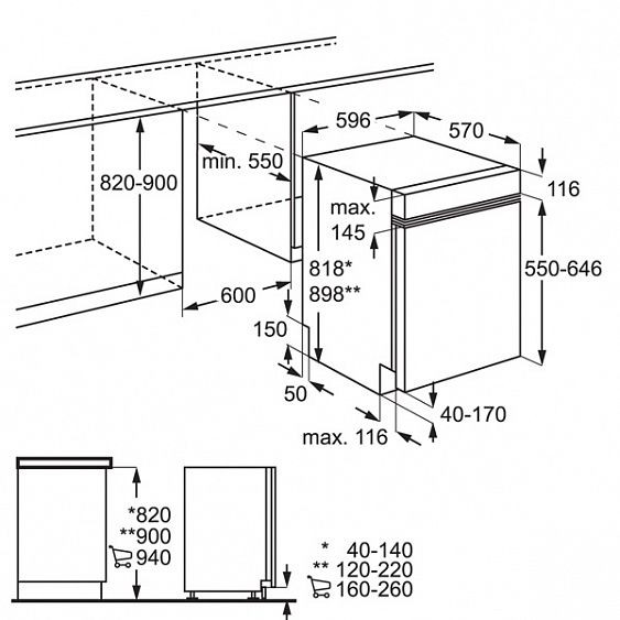 Посудомоечная машина ELECTROLUX esi 6710 rox купить с доставкой по Москве и Московской области в интернет-магазине АваТехно