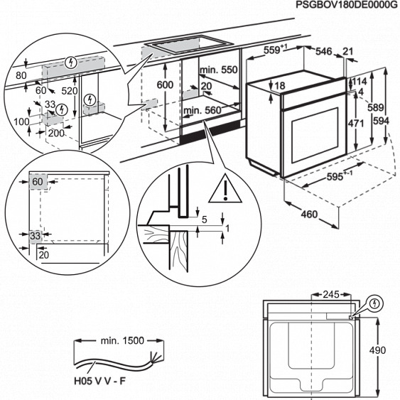 Духовой шкаф Electrolux OEE5C71Z купить с доставкой по Москве и Московской области в интернет-магазине АваТехно
