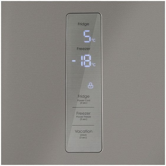 Холодильник HYUNDAI CC4553F нержавеющая  сталь купить с доставкой по Москве и Московской области в интернет-магазине АваТехно