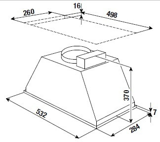 Вытяжка KUPPERSBUSCH lb 6650.1 e Вытяжка KUPPERSBUSCH lb 6650.1 e купить с доставкой по Москве и Московской области в интернет-магазине АваТехно