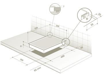 Поверхность DE DIETRICH dtg 1101 x купить с доставкой по Москве и Московской области в интернет-магазине АваТехно