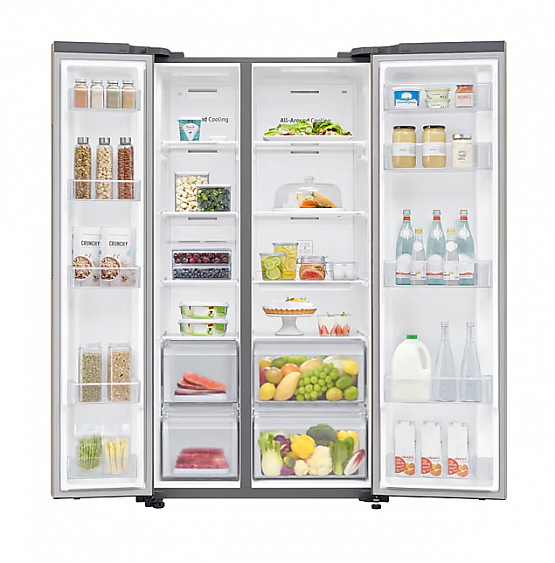 Холодильник Samsung RS61R5001F8 купить с доставкой по Москве и Московской области в интернет-магазине АваТехно