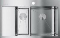 Мойка OMOIKIRI Akisame 78-2-IN-R нерж.сталь/нержавеющая сталь 4973063