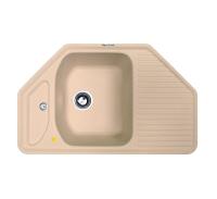 Мойка ZIGMUND SHTAIN ECKIG 800 топленое молоко