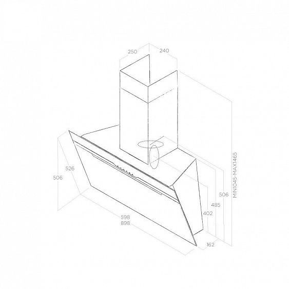 Вытяжка ELICA MAJESTIC NO DRIP BL/A/60 купить с доставкой по Москве и Московской области в интернет-магазине АваТехно