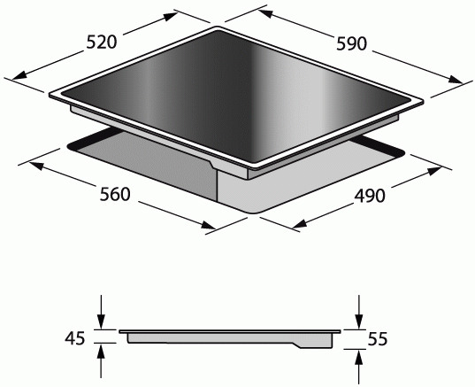 Поверхность KAISER kct 6403f avantgarde купить с доставкой по Москве и Московской области в интернет-магазине АваТехно