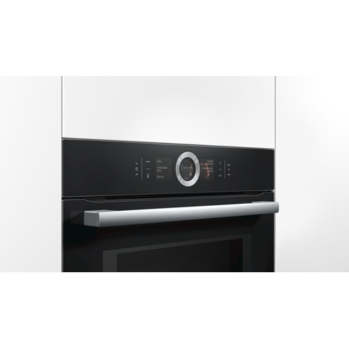 Компактный духовой шкаф Bosch CMG636BB1 купить в Москве цена в интернет-магазине АваТехно
