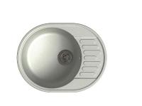 Мойка GRANFEST 580 ЕСО-58 чаша+кр 620*480 серый 444888