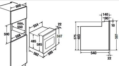 Духовой шкаф KUPPERSBUSCH EEB 6551.0 JX1 Stainless Steel купить с доставкой по Москве и Московской области в интернет-магазине АваТехно