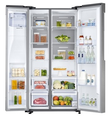 Холодильник Samsung RS58K6537SL серебристый купить с доставкой по Москве и Московской области в интернет-магазине АваТехно