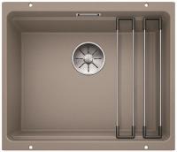 Кухонная мойка BLANCO ETAGON 500-U SILGRANIT PuraDur серый беж гранит 522234