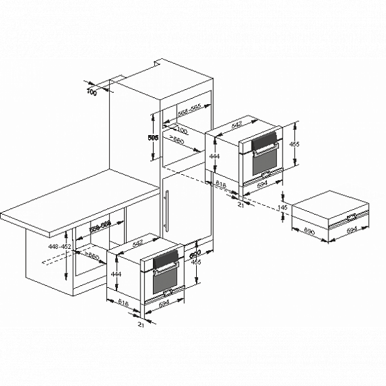 Встраиваемая пароварка KAISER EH 6312 купить с доставкой по Москве и Московской области в интернет-магазине АваТехно