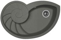 Кухонная мойка FLORENTINA Наутилус черный (20.350.E0820.102)