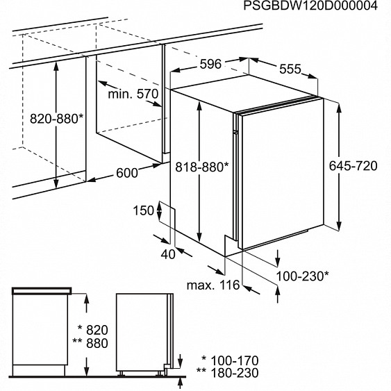 Посудомоечная машина AEG F 55312 VI0 купить с доставкой по Москве и Московской области в интернет-магазине АваТехно