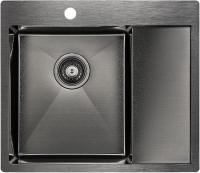 Кухонная мойка PAULMARK Flank PM225951-GML