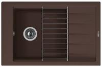 Кухонная мойка FLORENTINA липси 780Р коричневый