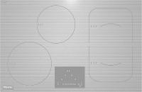 Варочная панель MIELE KM6349-1 белый встр.заподлицо