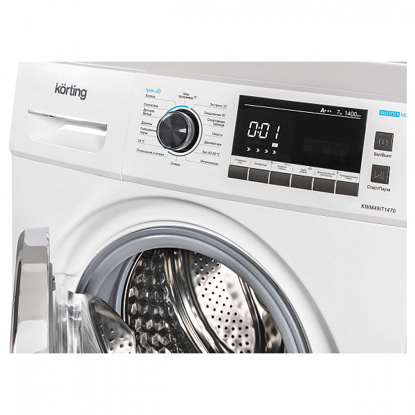 СТИРАЛЬНАЯ МАШИНА KORTING KWM 49IT1470 купить с доставкой по Москве и Московской области в интернет-магазине АваТехно