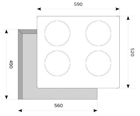 Индукционная панель LEX EVI 640 f bl купить с доставкой по Москве и Московской области в интернет-магазине АваТехно