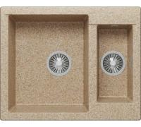 Кухонная мойка POLYGRAN BRIG-620 песочный