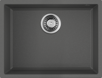 Кухонная мойка OMOIKIRI Tedori 54-U-PL Tetogranit (4993995) платина