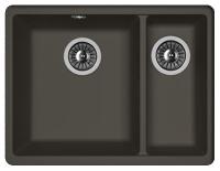 Кухонная мойка FLORTEK Ринг 335/160 антрацит (24.055.D0510.302)