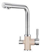 Смеситель GRANULA GR-3015 хром/антик