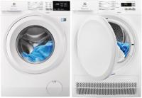 Комплект стиральной и сушильной машины Electrolux EW6F4R28WU + EW6CR527P