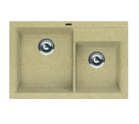 Кухонная мойка FLORENTINA касси 780 песочный