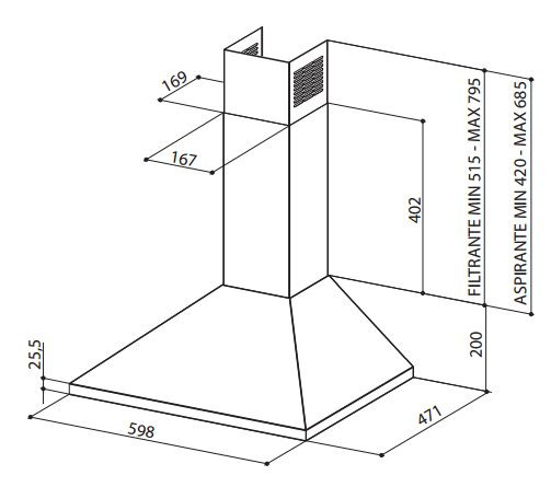 Вытяжка FABER 110.0267.642 VALUE SL 3 X A60 купить с доставкой по Москве и Московской области в интернет-магазине АваТехно