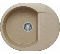 Кухонная мойка POLYGRAN Atol-620 №302 песочный