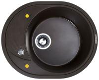 Кухонная мойка ZIGMUND & SHTAIN kreis ov 575(швейцарский шоколад)