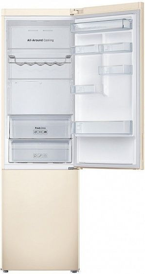 Холодильник Samsung RB37J5225EF бежевый купить с доставкой по Москве и Московской области в интернет-магазине АваТехно