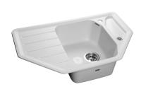Кухонная мойка GRANFEST Corner GF-C800E иней