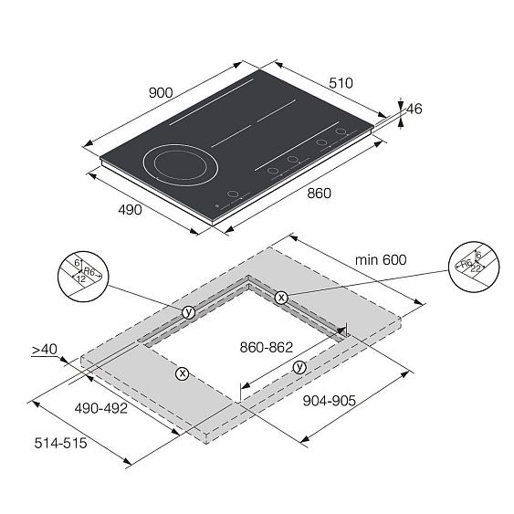 Варочная поверхность ASKO HID925MFC купить с доставкой по Москве и Московской области в интернет-магазине АваТехно