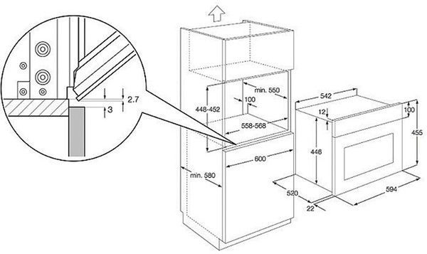 Духовой шкаф AEG ks 7415001 m купить с доставкой по Москве и Московской области в интернет-магазине АваТехно