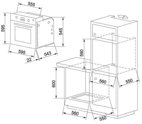 Духовой шкаф Franke GN86MHXS (116.0529.847) купить с доставкой по Москве и Московской области в интернет-магазине АваТехно