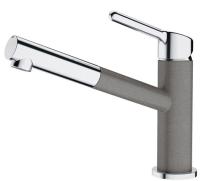 Смеситель FRANKE Orbit с выдвижным шлангом, серый камень